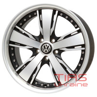 Replica Volkswagen V21 8.5x18 5x112 ET35 DIA73.1 MBMF
