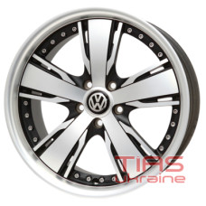 Replica Volkswagen V21 8.5x18 5x112 ET35 DIA73.1 MBMF