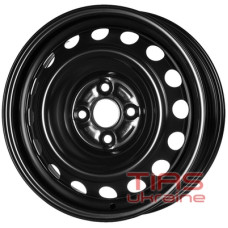 Magnetto Wheels R1-1817 5x15 4x100 ET39 DIA54.1 Black