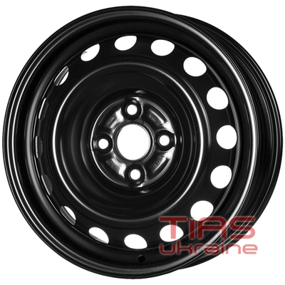 Magnetto Wheels R1-1817 5x15 4x100 ET39 DIA54.1 Black