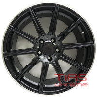 Replica Mercedes-Benz CT-1114 8.5x18 5x112 ET45 DIA66.6 BLPM