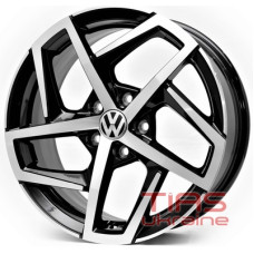Replica Volkswagen RB223 8x18 5x112 ET45 DIA0 BMF