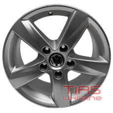 Volkswagen OEM 7p6601025a 7.5x17 5x130 ET50 DIA71.6 Gray