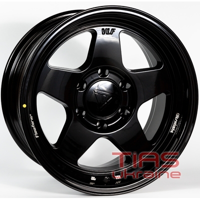 VLF VLF-S02 8.5x17 6x139.7 ET-10 DIA106.3 Black
