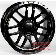 VLF VLF-S06 8.5x17 6x139.7 ET-10 DIA106.3 Black