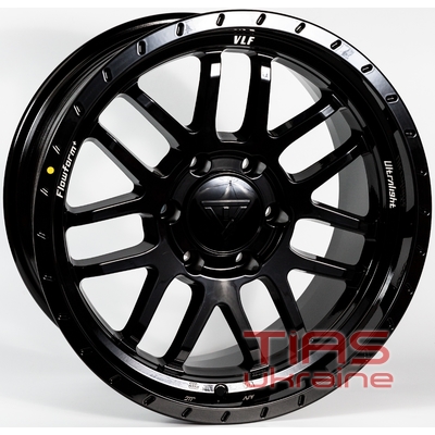 VLF VLF-S06 8.5x17 6x139.7 ET-10 DIA106.3 Black