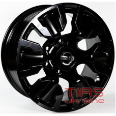 GT JA093 8x17 6x139.7 ET10 DIA110.5 Black