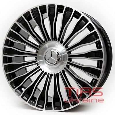Replica Mercedes 8125 9.5x20 5x112 ET40 DIA66.6 BMF