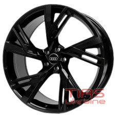 Replica Audi 6105 9.5x22 5x112 ET35 DIA66.45 Black