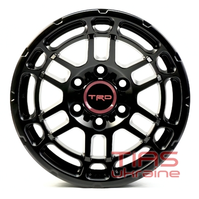 Replica TY883TRD 8x17 6x139.7 ET25 DIA106.1 Black Replica TY883TRD 8x17 6x139.7 ET25 DIA106.1 Black