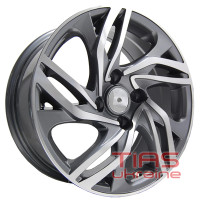 Replica Peugeot (PT110) 7x16 4x108 ET25 DIA65.1 GMF