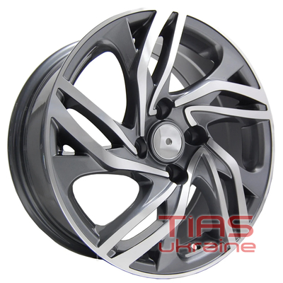 Replica Peugeot (PT110) 7x16 4x108 ET25 DIA65.1 GMF