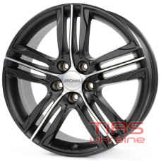 Ronal R57 7.5x18 5x100 ET45 DIA68.1 Black
