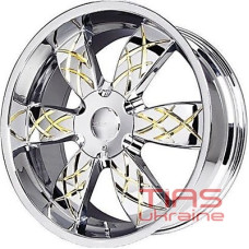 Verde V54 Poison 8.5x20 6x139.7 ET25 DIA108.1 Gold