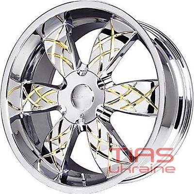 Verde V54 Poison 8.5x20 6x139.7 ET25 DIA108.1 Gold