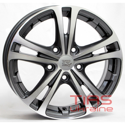 WSP Italy Skoda (W3502) Danubio 6x15 5x100 ET43 DIA57.1 AP