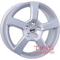 WSP Italy Volvo (W1256) Baltica 7.5x17 5x108 ET49 DIA67.1 Matt Sil