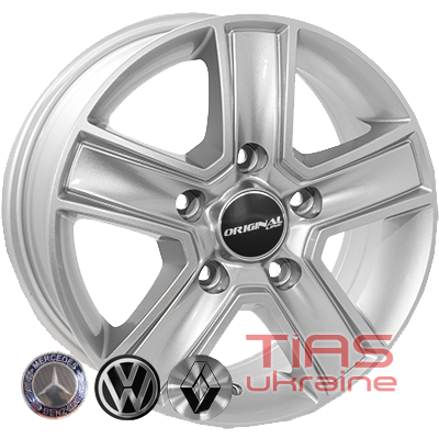 Zorat Wheels BK473 6.5x16 5x118 ET45 DIA71.1 S