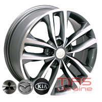 Zorat Wheels BK846 7.5x18 5x114.3 ET40 DIA67.1 GP Zorat Wheels BK846 7.5x18 5x114.3 ET40 DIA67.1 GP