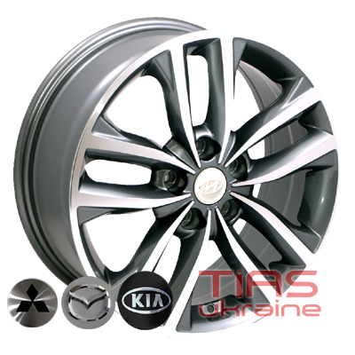 Zorat Wheels BK846 7.5x18 5x114.3 ET40 DIA67.1 GP Zorat Wheels BK846 7.5x18 5x114.3 ET40 DIA67.1 GP