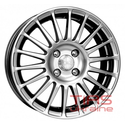 K&K Турнео 6.5x15 5x110 ET43 DIA67.1 Блэк плат