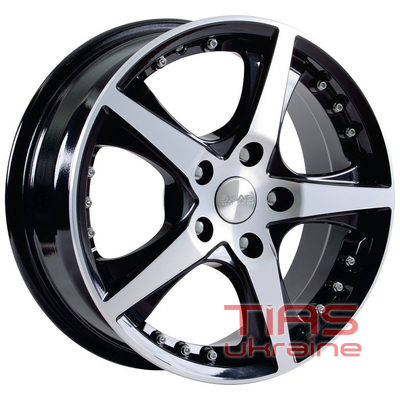 Skad Диамонд 6.5x16 5x112 ET38 DIA57.1 Алмаз черн