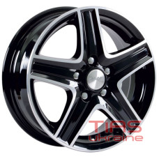 Skad Магнум 6x15 4x100 ET48 DIA54.1 Алмаз черн