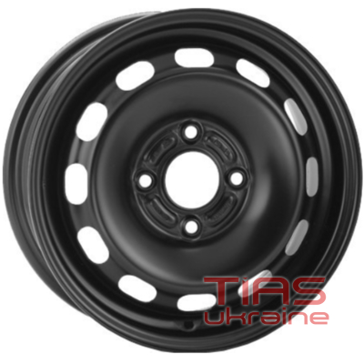 ALST (KFZ) 6355 5.5x14 4x108 ET37.5 DIA63.4 Black