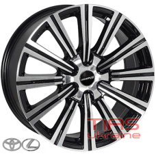 Zorat Wheels BK5166 8.5x20 6x139.7 ET25 DIA106.1 BP