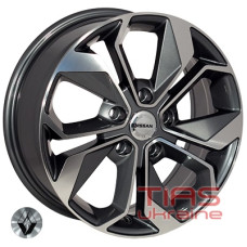 Zorat Wheels BK5168 6.5x15 5x108 ET37 DIA65.1 GP