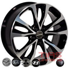 Zorat Wheels BK5212 6.5x16 5x108 ET37 DIA65.1 BP