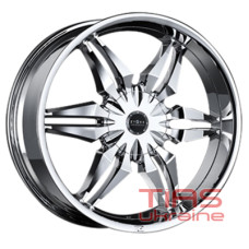 Zyoxx ZX6 8.5x20 5x120 ET35 DIA78.1 Chrom