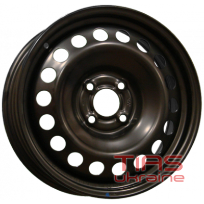 ALST (KFZ) 7775 Dacia 6x15 4x100 ET40 DIA60.1 Black