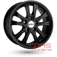 Disla Evolution 7x16 5x108 ET45 DIA67.1 Black