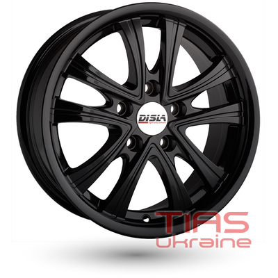 Disla Evolution 7x16 5x108 ET45 DIA67.1 Black