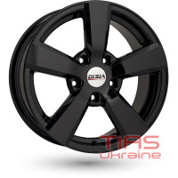 Disla Formula 6.5x15 4x108 ET25 DIA65.1 Black