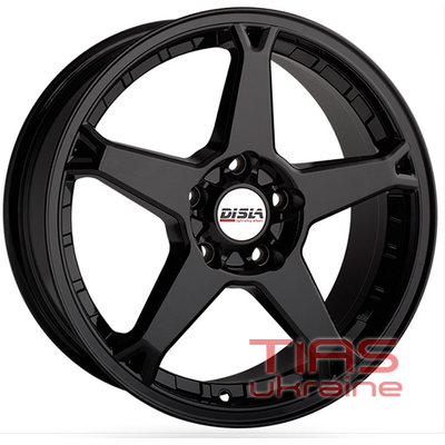 Disla Rapide 7x16 5x114.3 ET38 DIA67.1 Black