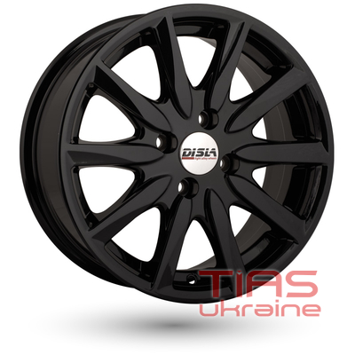 Disla Raptor 6.5x15 5x112 ET42 DIA57.1 Black