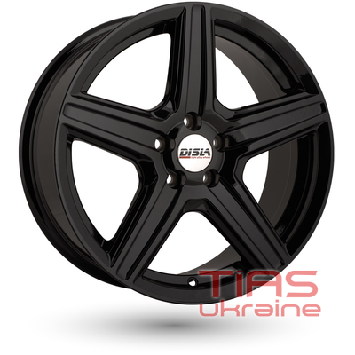 Disla Scorpio 7.5x17 5x112 ET35 DIA66.6 Black