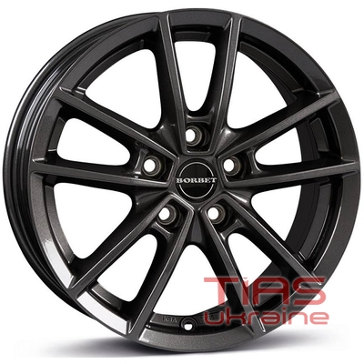 Borbet W 8x18 5x112 ET40 DIA66.6 ANTHR