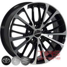 Zorat Wheels BK5343 6.5x16 5x114.3 ET40 DIA60.1 BP