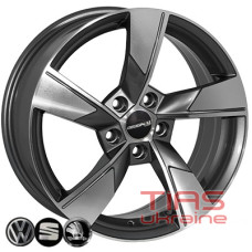 ZF SK522 7x17 5x112 ET40 DIA57.1 GMF