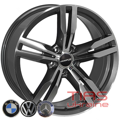 Zorat Wheels BK5327 9.5x19 5x112 ET30 DIA66.6 GP Zorat Wheels BK5327 9.5x19 5x112 ET30 DIA66.6 GP