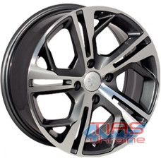 Replica Peugeot PG5139 6.5x15 4x108 ET18 DIA65.1 GMF