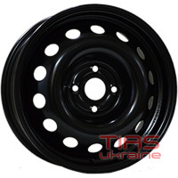 Steel Trebl 7730T 5.5x15 4x114.3 ET40 DIA66.1 Black