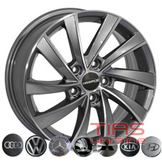 Zorat Wheels BK5290 6.5x16 5x114.3 ET40 DIA67.1 GP