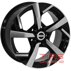 Zorat Wheels BK5372 6.5x16 5x114.3 ET40 DIA66.1 BP