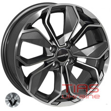 Zorat Wheels BK5296 6.5x16 4x100 ET38 DIA60.1 GP