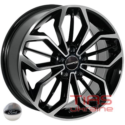 Zorat Wheels BK5433 7x16 5x108 ET50 DIA63.4 BP