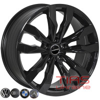 Zorat Wheels BK5333 8.5x20 5x112 ET33 DIA66.6 Black